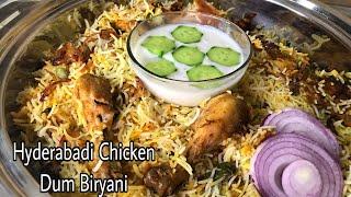 Hyderabadi Chicken DUM Biryani | Authentic Recipe | Urdu/ Hindi