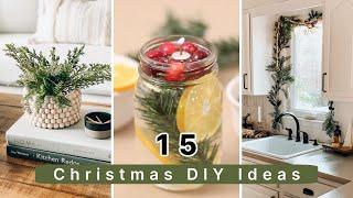 Top 15 Christmas DIYs You Should Try! (Full Tutorials)