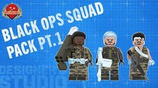 Black Ops Squad Pack Pt. 1 - Brickmania Designers Studio