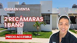 ¡Hermosa Casa Económica en Venta en Colima!  | 2 Recámaras, 1 Baño, Jardín y Más