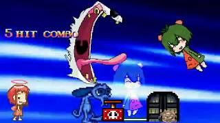 Mugen Ren Hoek, Pizza ,Courage and,Gobotenn vs Castle Calamity