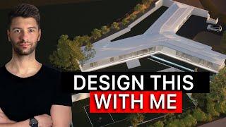 Architects Own Home Design Process (ArchiCAD 26 Timelapse)