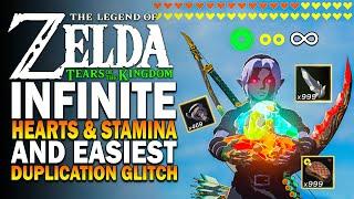 V1.1.1 Duplication Glitch Is INSANE! Infinite Hearts, Stamina & More In Zelda Tears Of The Kingdom