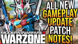 WARZONE: All New GAMEPLAY UPDATE PATCH NOTES & Changes Revealed! (MW3 New Update)