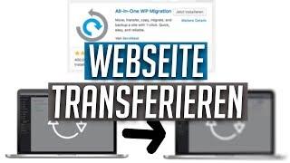 WordPress Webseite transferieren mit All-in-One WP Migration | Tutorial