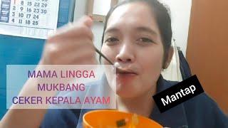 MUKBANG CEKER AYAM #salamsehat #irt #makananindonesia #cekerayam