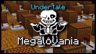  Undertale - Megalovania - Minecraft Note block song !