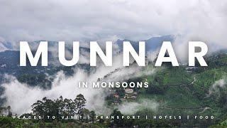 Exploring Munnar in the Rain: Monsoon Travel Vlog