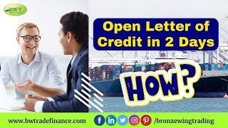 How to Open Letter of Credit from Banks | Letter of Credit Application | LC Providers in Dubai