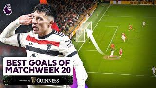 The BEST Goals of Matchweek 20 | Gakpo, Martinez, Palmer and MORE!