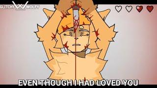 EVEN THOUGH I LOVED YOU | ANIMATION MEME | [ BLOOD WARNING ] | Flipaclip | Kaiju Paradise : Catte