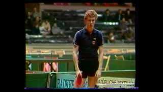 Table tennis. European Championships-1986. USSR - FRANCE