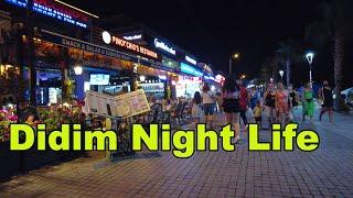 4K UHD - Didim Night Life - Turkey Aydın Didim Walking Tour