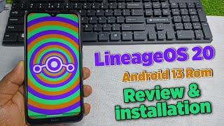 LineageOS 20 Android 13 Custom Rom mi439 - Review & installation