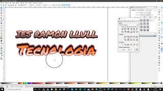 ️ INKSCAPE - efecto de texto sombreado, outline y degradado