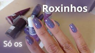 7 OPÇÕES DE ESMALTES ROXOS 