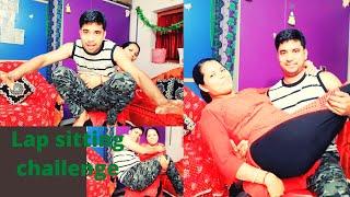 Lap sitting challenge with chair //Challenge vedio //Funny vedio //