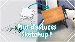 PLUS D'ASTUCES SKETCHUP POUR LES CC ! -TUTO SIMS 4-