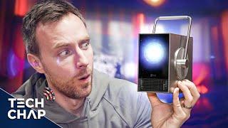 LG CineBeam Q Review - The SMALLEST 4K Laser Projector Ever!  [2024]