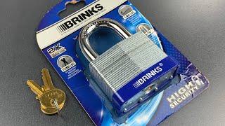 [764] Walmart’s Best Padlock Picked FAST - Brinks Model 162-60091