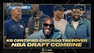 Kevin Garnett & Tony Allen Take Over The NBA Draft Combine | KG CERTIFIED