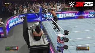 WWE 2K25 Casket Match The Undertaker vs Damian Priest FULL Match Gameplay