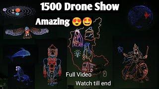 1500 DRONES Light Up Mysore for DASARA Festival •Light Up Mysore Sky For Spectacular Dasara Show