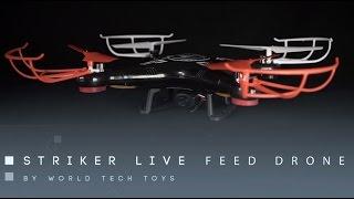 Striker Live-Feed Camera Drone by World Tech Toys