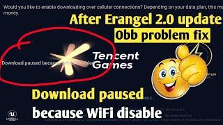 Download Paused beacuse Wifi is Disable Pubg How to fix download paused because WiFi disable problem