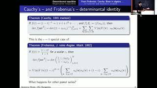 Apoorva Khare - Equalities and inequalities involving Schur polynomials