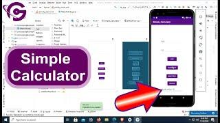 Simple Calculator In Android Studio Source Code in Java | ProgrammingGeek