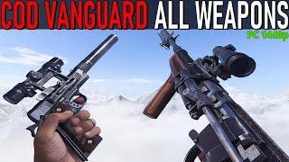 COD VANGUARD: All Weapons