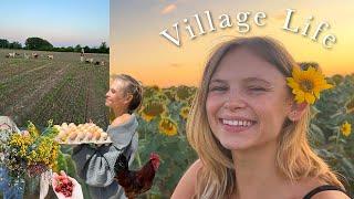 Day in a life at the Village/Farm life (Summer edition)