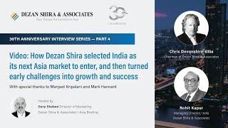 How Dezan Shira selected India as its next Asia market to enter