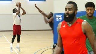 James Harden NBA MVP Highlights at Rico Hines UCLA Run! Houston Rockets