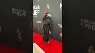 Kanye West took his wife in a revealing outfit to the Grammys.  #kanyewest #grammy2025