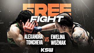 KSW Free Fight: Ewelina Wozniak vs. Alexandra Toncheva - XTB KSW 96