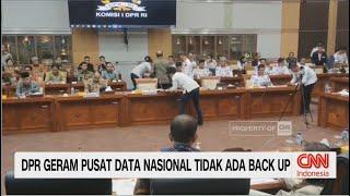 DPR Geram Pusat Data Nasional Tidak Ada Backup