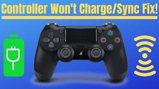 How to Repair Playstation 4 Dualshock 4 Controller Charging Issue - PS4 DS4 won't charge sync