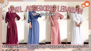 Shopee Haul PhiLipe Ricci Aksesoris Lebaran Bikin OOTD Makin Kece