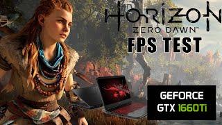 Amazing Graphics - Horizon Zero Dawn PC - Acer Nitro 5 - GTX 1660TI 8GB i5 - All Setting FPS Test