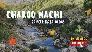 Charoo Machi Waterfall Khuzdar |Vlogs By Sameer raza| #Charomachi #waterfalls  #irfanjunejo