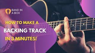 Band in a Box: Quick 3-Minute Backing Track Tutorial (Let It Be)