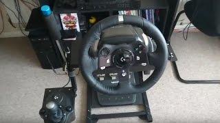 Handbrake Modification Logitech G920 GT Omega Racing Wheel Stand