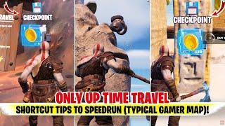Only Up Time Travel SHORTCUTS | Typical Gamer Only Up | Only Up Fortnite Time Travel Speedrun Tips
