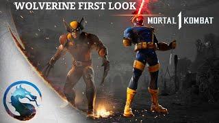 Mortal Kombat 1- Wolverine and cyclops First Look Trailer