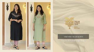 VISCOSE SLUB KURTI