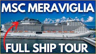 MSC MERAVIGLIA Full Ship Tour, 2023 Review & BEST Spots of MSC Cruise Ship!