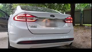 Бегущий желтый поворот Ford Fusion USA