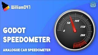 How to make an Analogue Speedometer in Godot (Bastiaan Olij Vehicle tutorial part 6 addon)